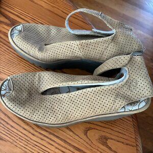 Women's Fly London Khaki Wedge Sandal